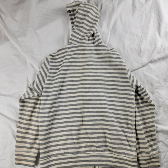 Alpinestars Small White Gray Full Zip Hoodie Sweater Long Sleeve Casual Outdoors - Picture 2 of 11